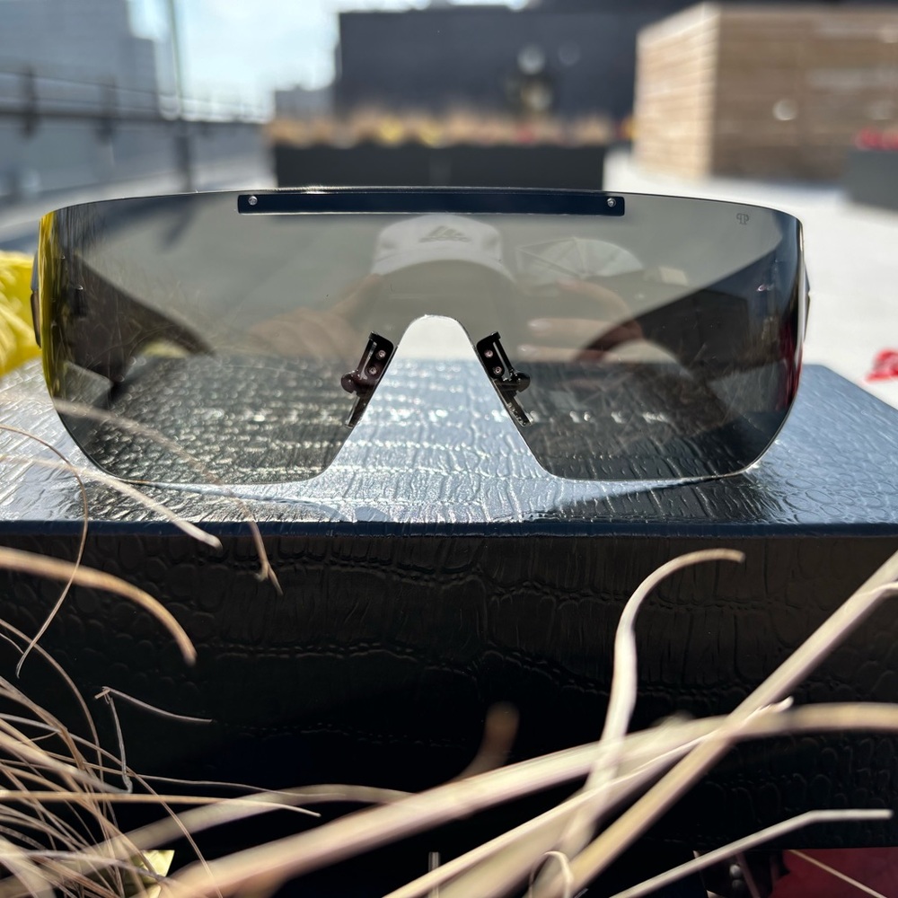 Philipp Plein Black Sunglasses